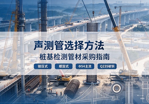 青山湖声测管选型标准
